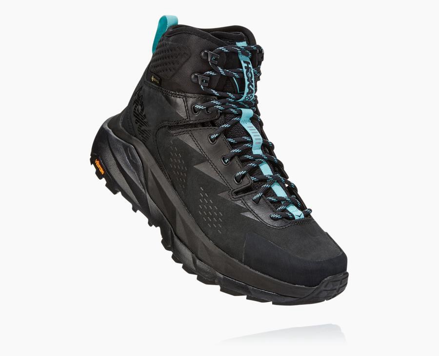 Hoka One One Yürüyüş Botları Kadın Siyah - Kaha Gore-Tex - RF6592413